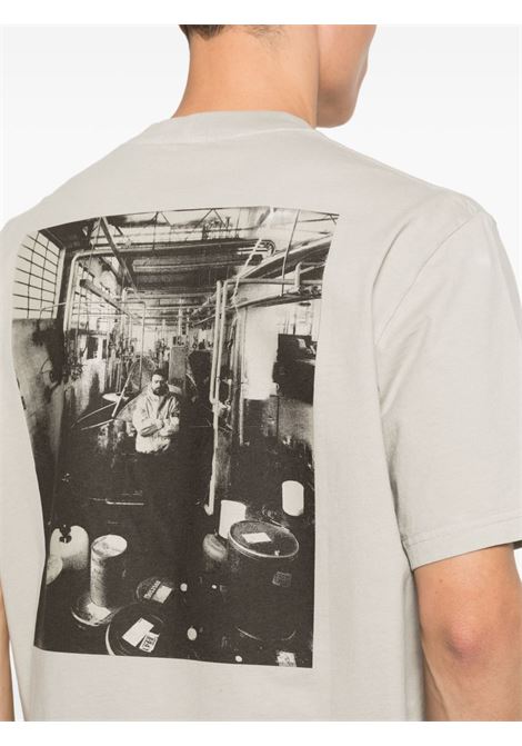 2100001 t-shirt man pearl grey STONE ISLAND | L1S15 2100001 S0374V0061